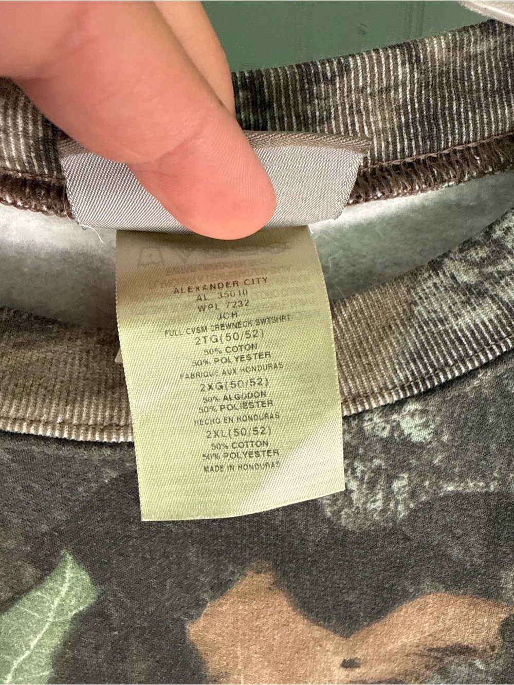 Camo Crewneck Sweatshirt - MossyOak - Picture 4 of 5